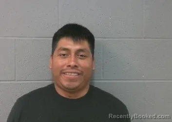 Mugshot of Eliseo Perez Arias booked in Crawford County, Kansas on October 1, 2026