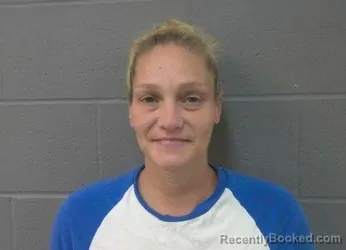 Mugshot of Meagan Lynn Larson booked in Crawford County, Kansas on October 2, 2026