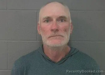 Mugshot of Kris Dewayne Spencer booked in Crawford County, Kansas on October 7, 2026