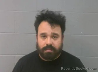 Mugshot of Alonzo Salas Serrano booked in Crawford County, Kansas on October 7, 2026