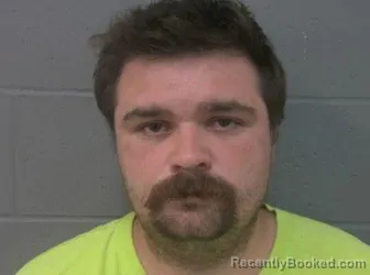 Mugshot of Brandon Theodore Brauer booked in Crawford County, Kansas on October 11, 2026