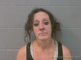 Mugshot of Lisa Marie Douglas booked in Crawford County, Kansas on October 13, 2026