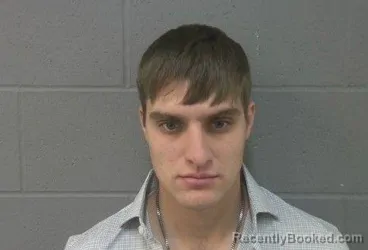 Mugshot of Treytin Edward Ray Moore booked in Crawford County, Kansas on October 19, 2026