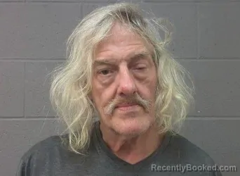 Mugshot of Thomas Robert Harrell booked in Crawford County, Kansas on October 28, 2026