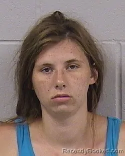 Mugshot of ALLISON DANIELLE BRYANT booked in Dickinson County, Kansas on July 21, 2026