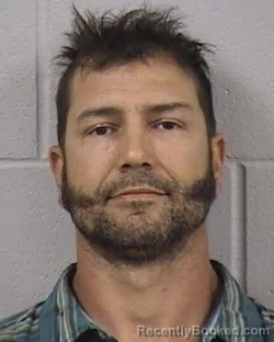 Mugshot of ANDREW BERT CALOVICH booked in Dickinson County, Kansas on July 13, 2026
