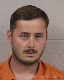 Mugshot of Caleb Paul Burt booked in Dickinson County, Kansas on September 20, 2026
