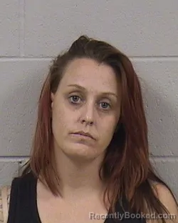 Mugshot of COURTNEY ADELE BISHOP booked in Dickinson County, Kansas on April 3, 2026