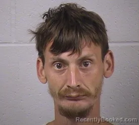 Mugshot of Cordell Scott Vazquez booked in Dickinson County, Kansas on August 25, 2026