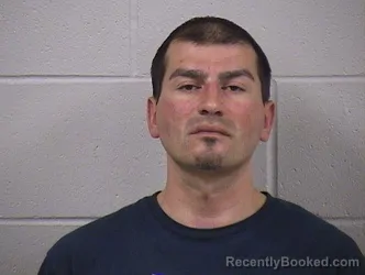 Mugshot of DANIEL BRYAN GARZA-THOMPSON booked in Dickinson County, Kansas on June 12, 2026