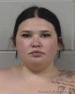 Mugshot of DANYEL RUSHIELYNN LANE booked in Dickinson County, Kansas on June 4, 2026