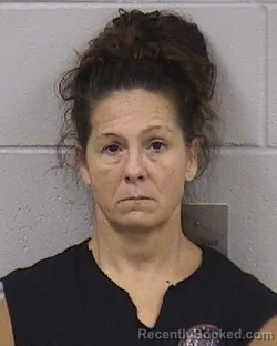 Mugshot of Desiree Lynn Ward booked in Dickinson County, Kansas on August 18, 2026