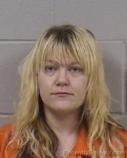 Mugshot of IVEY NICOL GRAVES booked in Dickinson County, Kansas on June 12, 2026