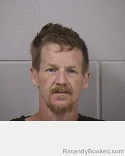 Mugshot of JACKIE BRENT DAVIS booked in Dickinson County, Kansas on July 2, 2026