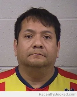 Mugshot of JAIME AREVALO ESPINOSA booked in Dickinson County, Kansas on April 16, 2026