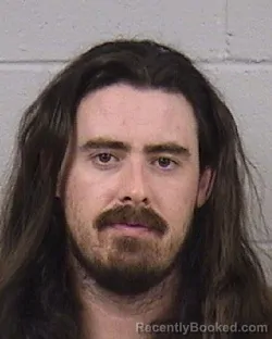 Mugshot of Jacob Douglas Holloway booked in Dickinson County, Kansas on August 21, 2026