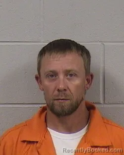 Mugshot of JASON SCOTT LACY booked in Dickinson County, Kansas on June 4, 2026