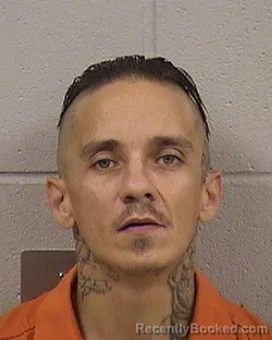 Mugshot of JONATHAN LEVI MANGOLD booked in Dickinson County, Kansas on June 16, 2026