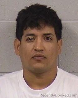 Mugshot of Kervin-Jose Martinez Gutierrez booked in Dickinson County, Kansas on October 6, 2026
