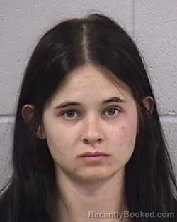 Mugshot of LILLIAN FAITH RUTZ booked in Dickinson County, Kansas on June 15, 2026