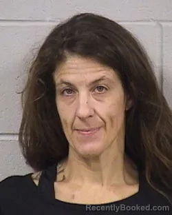 Mugshot of Stephanie Marie Wangerin booked in Dickinson County, Kansas on September 14, 2026