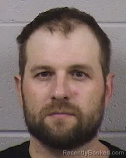 Mugshot of Trenten Matthew Svitak booked in Dickinson County, Kansas on October 25, 2026
