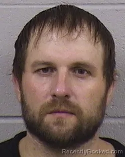 Mugshot of Trenten Matthew Svitak booked in Dickinson County, Kansas on August 24, 2026
