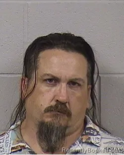 Mugshot of WESLEY JAMES CARVER booked in Dickinson County, Kansas on July 10, 2026