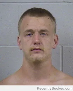 Mugshot of ZACKARY ADAM CHANCE booked in Dickinson County, Kansas on July 5, 2026