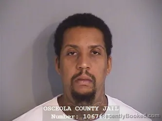 Mugshot of LAMONT LACY HUGHES booked in Osceola County, Florida on April 20, 2026