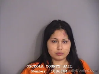 Mugshot of LILIBETH LORRAINNE VEGA booked in Osceola County, Florida on May 3, 2026
