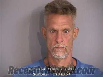 Mugshot of Scotty George Coburn booked in Osceola County, Florida on August 2, 2026