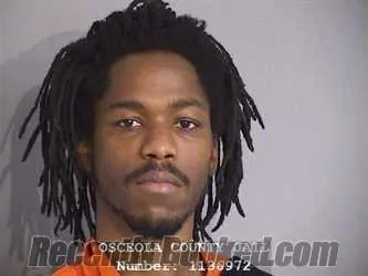 Booking photo from Osceola County, Florida