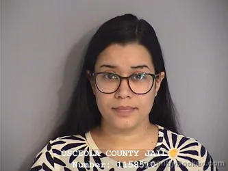 Mugshot of JARISSA IVETTE NEGRON booked in Osceola County, Florida on May 6, 2026
