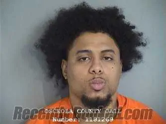 Booking photo from Osceola County, Florida
