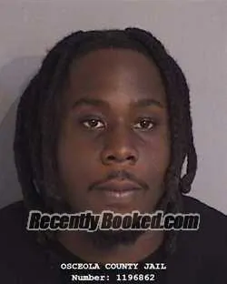 Booking photo from Osceola County, Florida