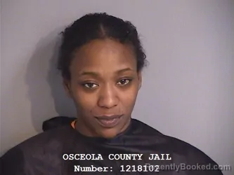 Booking photo from Osceola County, Florida