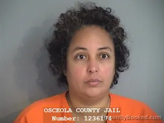 Mugshot of YINESKA CAROLINA HERNANDEZ-SUAREZ booked in Osceola County, Florida on May 1, 2026