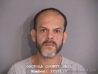 Mugshot of EDWIN YEPES-CASTANEDA booked in Osceola County, Florida on April 8, 2026