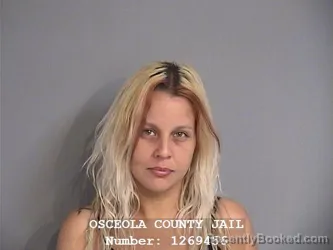 Mugshot of FRANCES YAHAIRA CRESPO booked in Osceola County, Florida on July 10, 2026