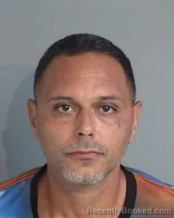 Mugshot of Guillermo Rafael Guzman-Luna booked in Osceola County, Florida on August 6, 2026