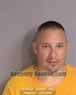 Mugshot of Daryl Scott Kachik booked in Osceola County, Florida on September 27, 2026