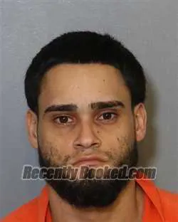 Mugshot of Omar Caban-Sanabria booked in Osceola County, Florida on August 17, 2026