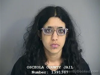 Mugshot of ALANA NINOSKA BUENO-PAULINO booked in Osceola County, Florida on June 29, 2026