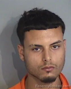 Mugshot of RUBNIEL CARLUISS RODRIGUEZ-CASTRO booked in Osceola County, Florida on April 8, 2026