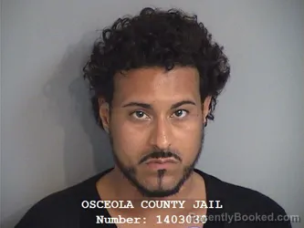Mugshot of RAYMOND LUIS LOPEZ booked in Osceola County, Florida on May 17, 2026