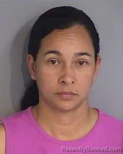Mugshot of VIVIANA ANDREA QUINONEZ-MARIN booked in Osceola County, Florida on April 26, 2026
