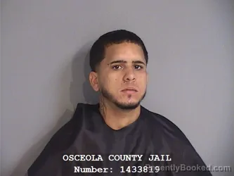 Mugshot of JEAN MICHAEL MEDINA-MARTINEZ booked in Osceola County, Florida on June 23, 2026