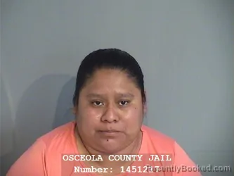 Mugshot of LUCIA ROSALVINA SANCHEZ-MORALES