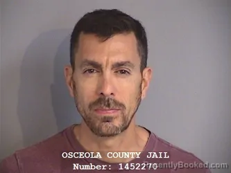 Mugshot of CARLOS LUIS SOSA-LOPEZ booked in Osceola County, Florida on June 22, 2026